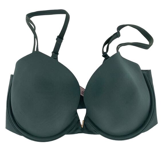 Victoria's Secret Green Lined Demi Bra Size 32DDD - Picture 1 of 8
